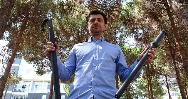 Elektro şok silahından sonra şimdi de elektro jop geliştirdi