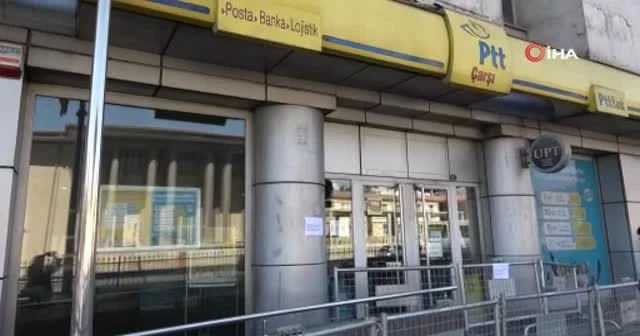 Gaziantep’in en yoğun PTT şubesi virüs nedeniyle kapatıldı