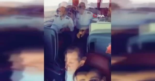 Küçük çocuğun yolcu otobüsünü kullanması pes dedirtti