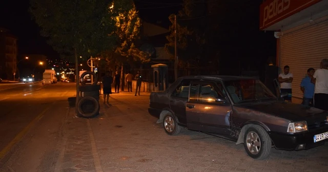 Malatya'da seyir halindeki otomobile silahlı saldırı: 1 yaralı