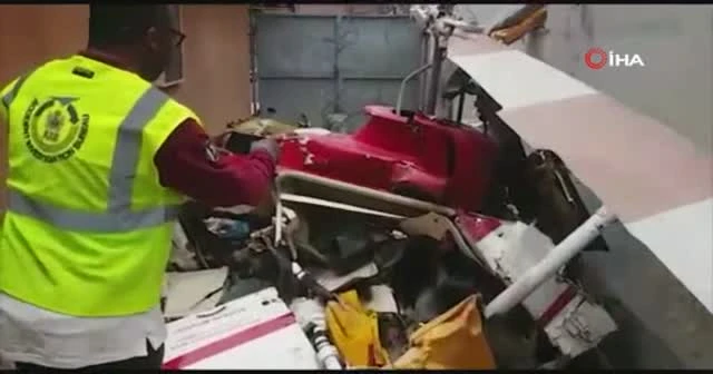 Nijerya’da helikopter düştü: 2 ölü
