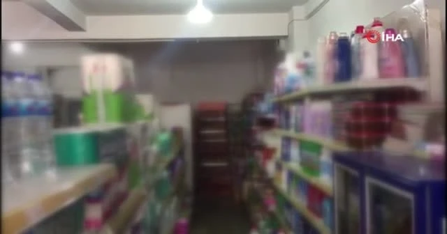 Şampuan hırsızı kamerada