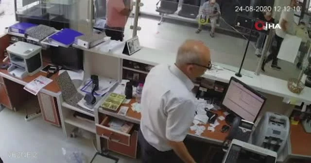 Şehir magandaları bayan güvenlikçiyi darp etti