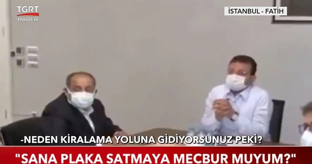 'Sana plaka satmaya mecbur muyum?'
