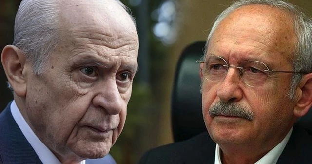 Bahçeli ve Kılıçdaroğlu yine karşı karşıya