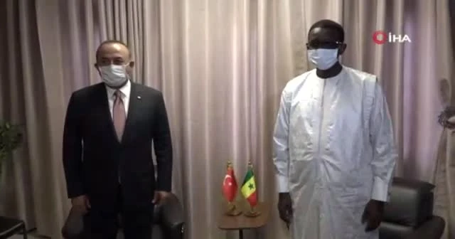 Bakan Çavuşoğlu, Senegalli mevkidaşı ile görüştü