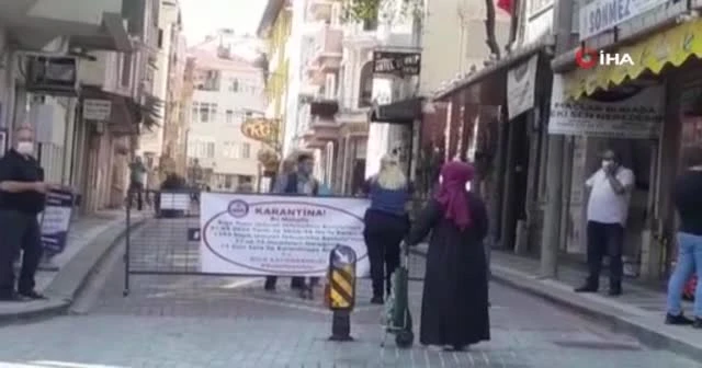 Biga’da bir mahalle ve sokak karantina altına alındı