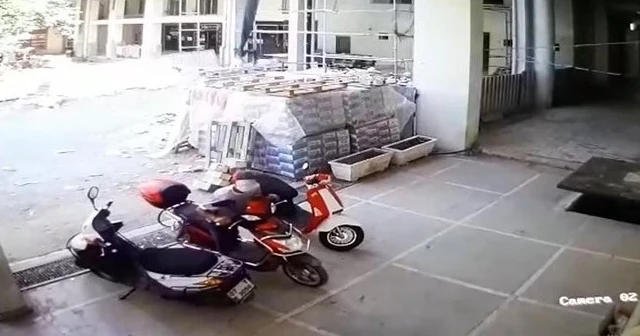 Borcu devam eden elektrikli bisikleti çaldı