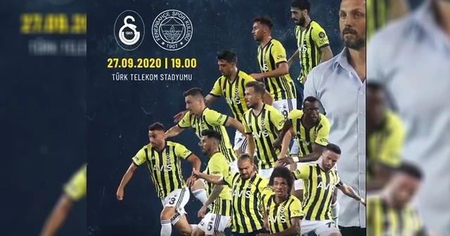 Fenerbahçe'den Galatasaray derbisi paylaşımı