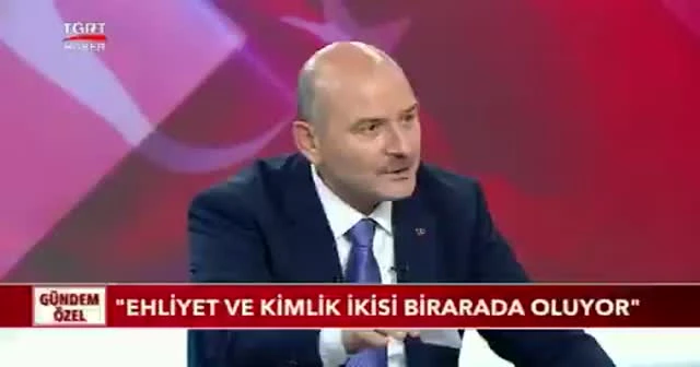 İçişleri Bakanı Soylu: Ehliyet ve kimlik ikisi bir arada oluyor