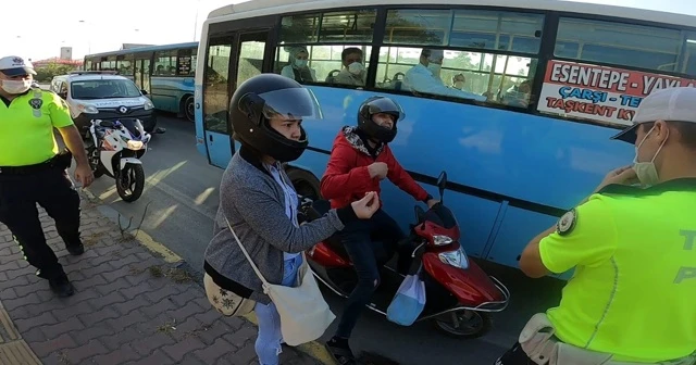 İlginç kaza kamerada