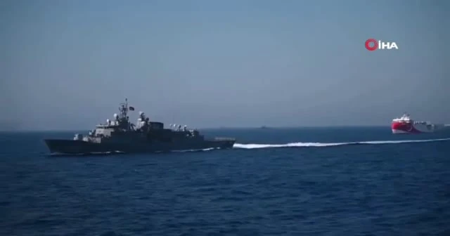 Navtex ilan edilen bölgede atış eğitimi yapılacak