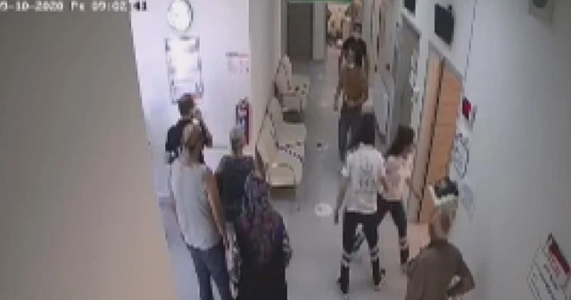 Sağlık çalışanlarına yapılan saldırının görüntüleri ortaya çıktı