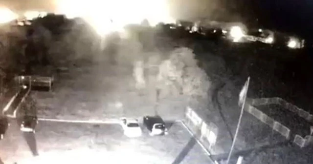 Ukrayna'da askeri uçağın düşme anına ait görüntüler ortaya çıktı