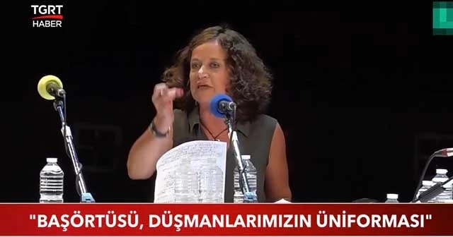"Başörtüsü, düşmanlarımızın üniforması"