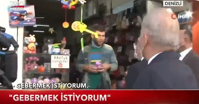 "Gebermek istiyorum"