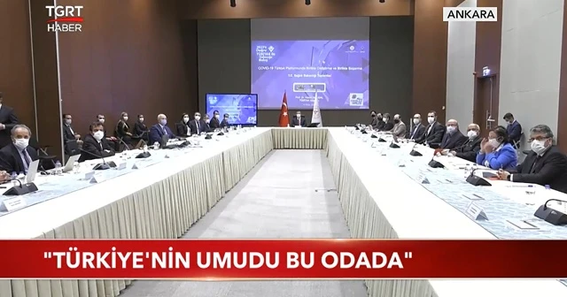 ''Türkiye'nin umudu bu odada''