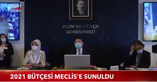 2021 bütçesi Meclis'e sunuldu