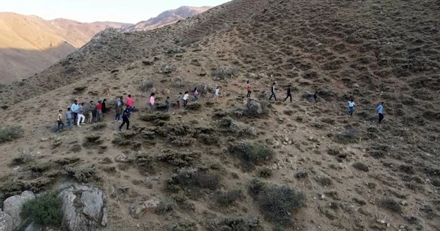 2500 rakımlı tepede ders