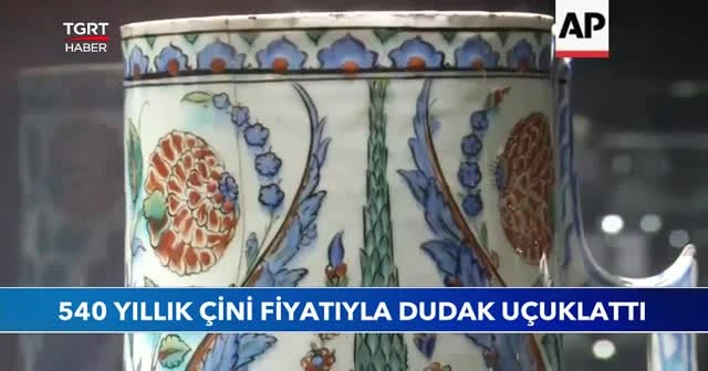 540 yıllık çini fiyatıyla dudak uçuklattı
