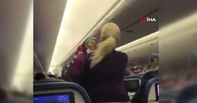 ABD’de yolcu uçağında maske takmadı, kabin görevlisine saldırdı