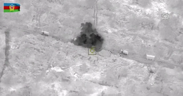 Azerbaycan ordusu, Ermenistan'ın çok sayıda tank ve zırhlı aracını imha etti