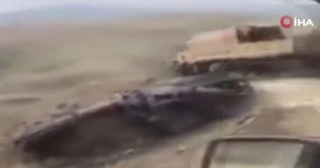 Azerbaycan tarafından kurtarılan bölgeler kamerada