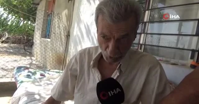 Bahçede otururken kafasına az kalsın göktaşı düşüyordu