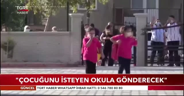 Bakan Ziya Selçuk: Haftanın iki günü okula gidilecek
