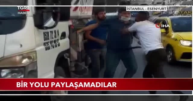 Bir yolu paylaşamadılar