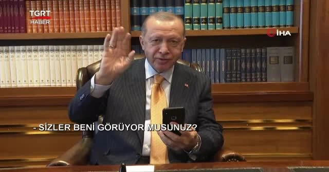 Cumhurbaşkanı Erdoğan Kovid-19'u atlatan 120 yaşındaki kadınla konuştu