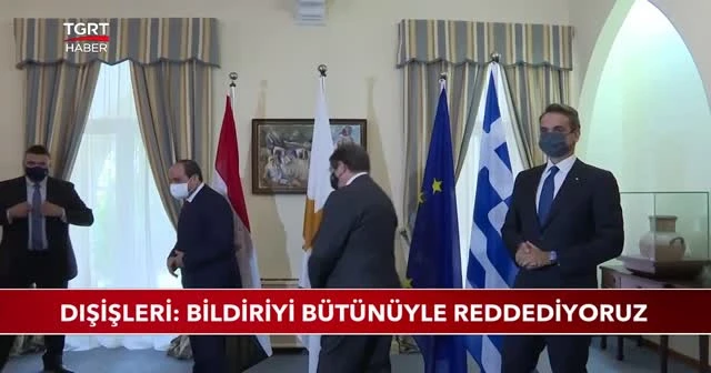 Dışişleri: Bildiriyi bütünüyle reddediyoruz