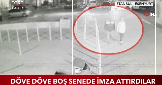 Döve döve boş senede imza attırdılar
