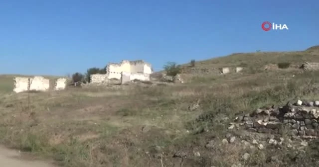 Ermenistan işgalinden kurtarılan Horadiz köyünden yeni görüntüler