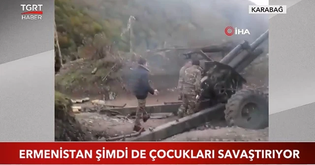 Ermenistan şimdi de çocukları savaştırıyor