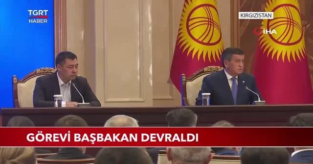 Görevi başbakan devraldı