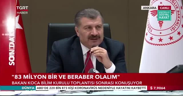 Gözleri dolarak rakamları açıkladı