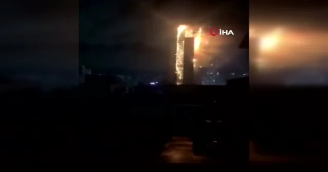 Güney Kore’de 33 katlı gökdelende yangın