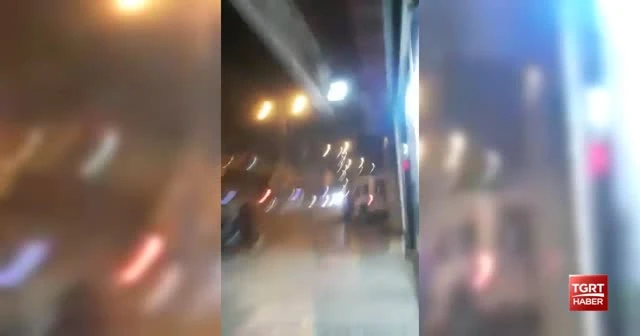 Hatay'da canlı bombanın kendini patlatma anı