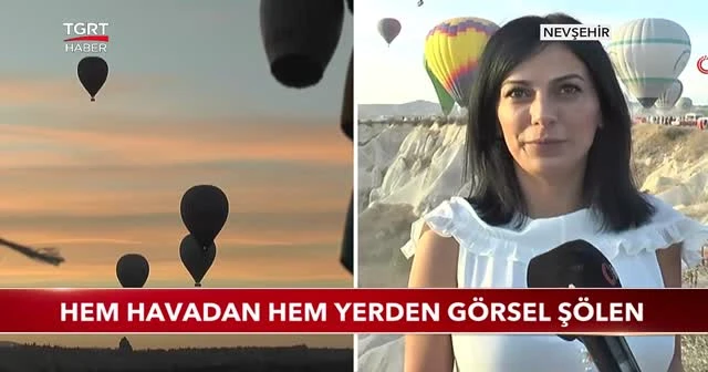 Hem havadan hem yerden görsel şölen