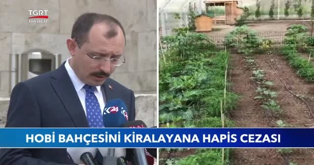Hobi bahçesini kiralayana da ceza geliyor