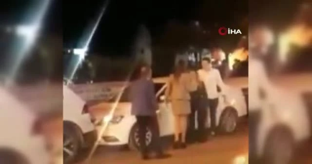 İki kadın oyuncunun kavga sahnesi gerçeği aratmadı