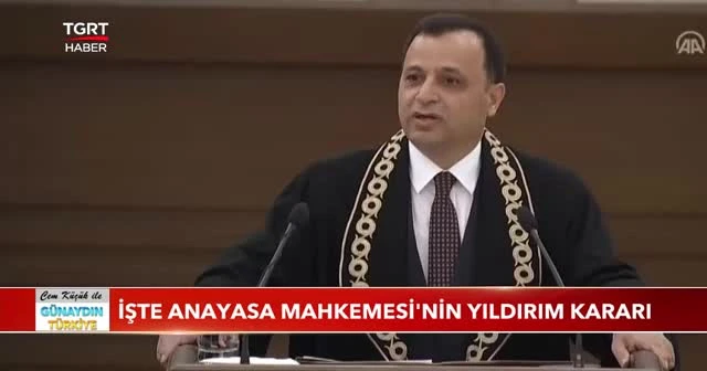 İşte Anayasa Mahkemesi'nin Yıldırım kararı
