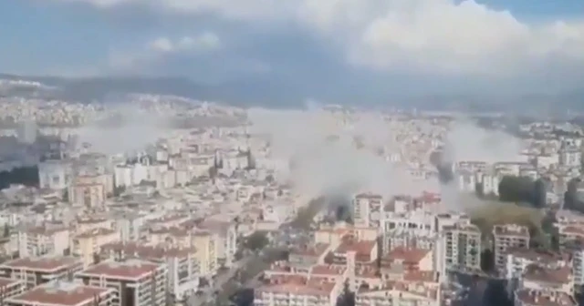 İzmir'de 6,6 büyüklüğünde deprem