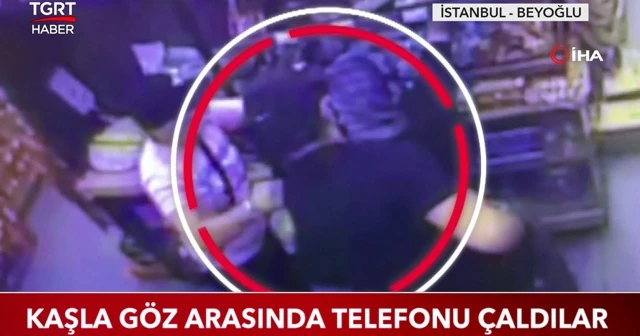Kaşla göz arasında telefonu çaldılar
