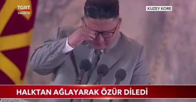 Kim Jong-Un ağlayarak özür diledi!