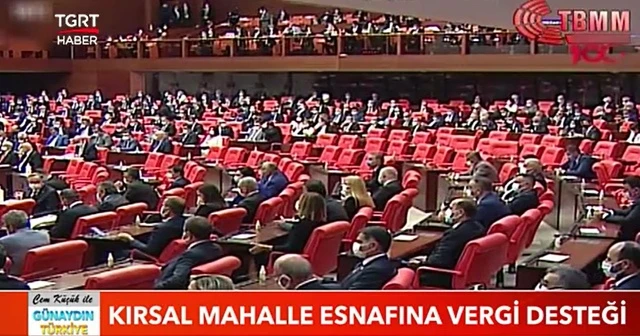 Kırsal mahalle esnafına vergi desteği