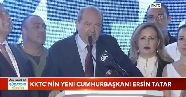KKTC'nin yeni Cumhurbaşkanı Ersin Tatar