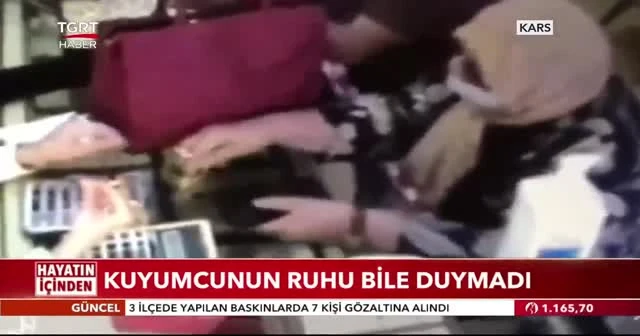 Kuyumcunun ruhu bile duymadı