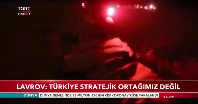 Lavrov: türkiye stratejik ortağımız değil